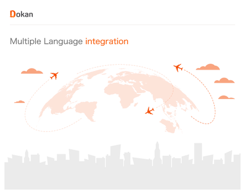 Use Multiple Language in <br>Your Marketplace