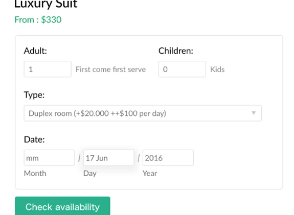 Calendar System to Manage<br> Bookings
