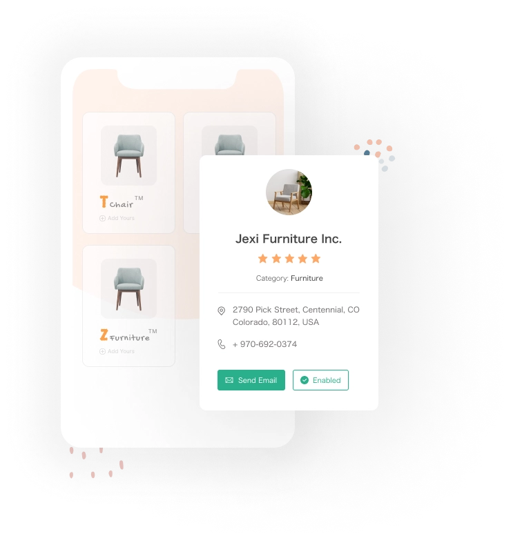 Verify Furniture Vendors <br>before Joining Your <br>Marketplace 