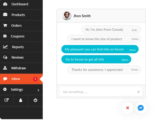 Live Chat for Instant & Personal <br> Customer Service