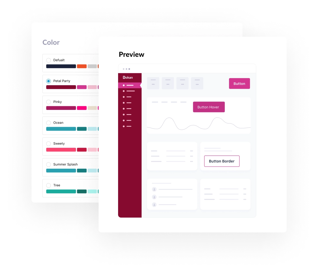 Paint Your Vendor Dashboard with 7+ Color Palettes