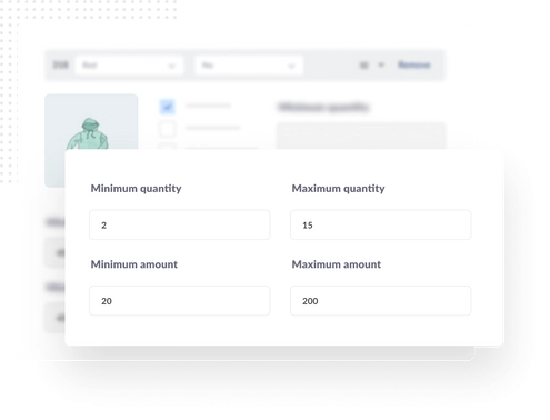 Outline Conditions On <br/>Individual Items