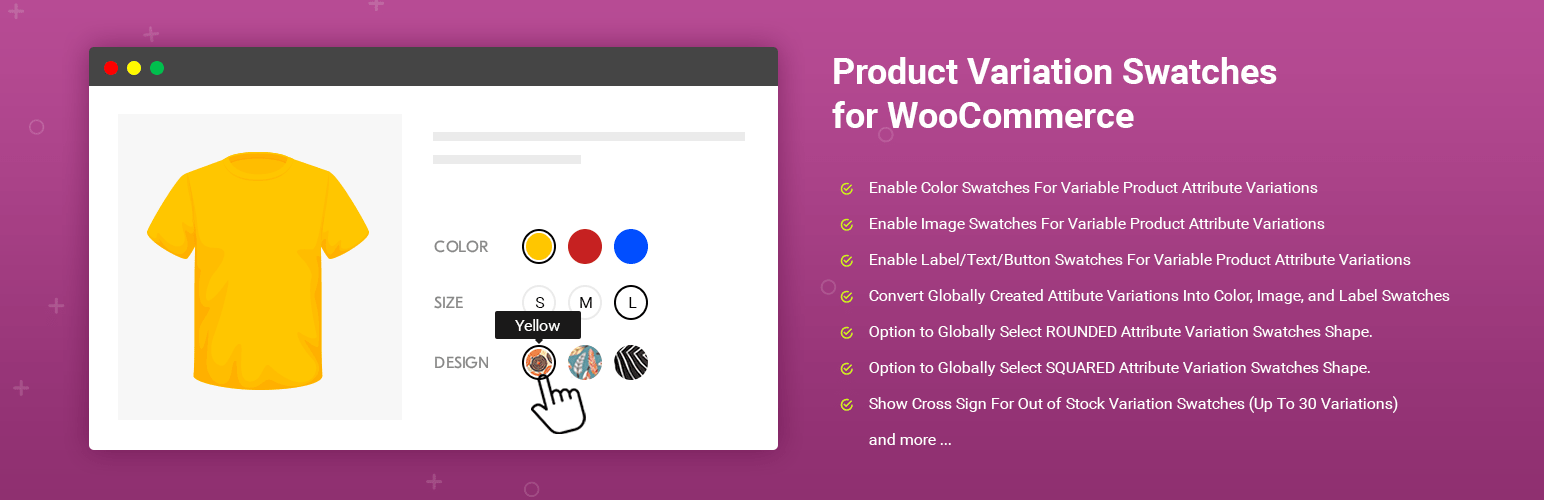 Variation Swatches for WooCommerce Free